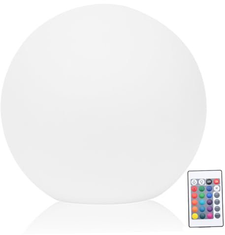 Luci da giardino solare, luci a sfere solari all'aperto 16 colori ricaricabili a telecomando GRAND LAMPAGGIO OUTDOOR INCIDER INFIDENTE NAGATURA ATTRAPPIO NOTTE PER LA PROPRITÀ, Patio, Pond, Luce nott