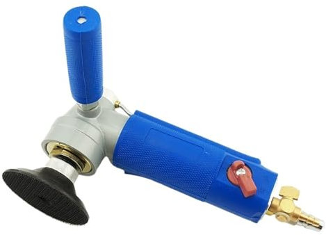 JHXHFJXZ Lijadora neumática de Aire y Agua de 3 y 4 alimentada por Agua, Amoladora pulidora de lijadora húmeda por Aire para pulir mármol, Granito y Piedra