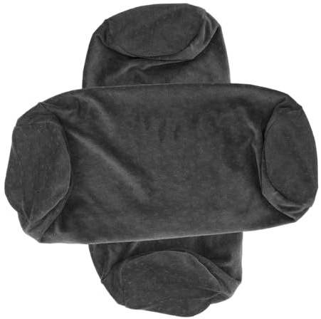 Abaodam 2pezzi Per Cuscino Cilindrico Con Cerniera Per Cuscino Cervicale Rotonda Morbida Decorativa Per Camera Da Letto e Soggiorno