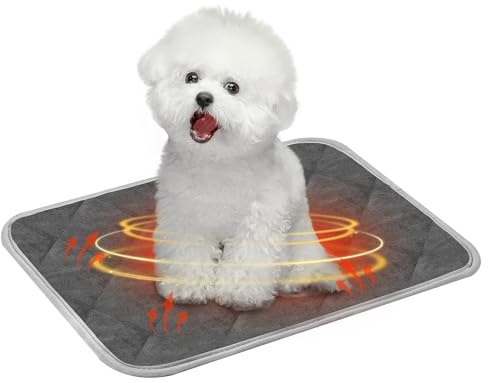 Chumix 45X60 cm Cama para Perros y Gatos, Cojín Antideslizante de Tela Transpirable Que Evita, Cojín Versátil para Uso en Interior y Exterior, Apto para Todas Las Estaciones, Lavable a Máquina(M)