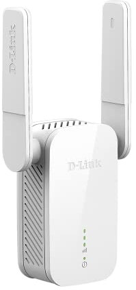 D-Link DAP-1610 AC1200 Wi-Fi Range Extender (bis zu 1200 Mbit/s, Dualband, 1x 10/100Mbit/s, LED-Signalstärkeanzeige, Repeater- oder AP-Modus, WPS-Taste, QRS Mobile App )