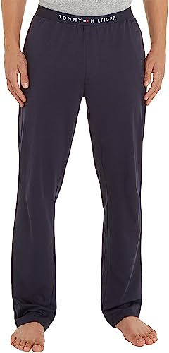 Tommy Hilfiger Jogging Homme Jersey Sweatpant Coton, Bleu (Desert Sky), S