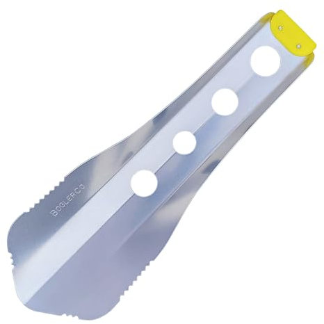 BoglerCo Pala da trekking o da campeggio ultraleggera, 13,5 g (Giallo)