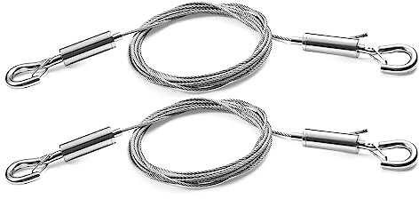 SIDENUO Heavy Duty Picture Hanging Wire Kit Supports 66 lbs-2 Pack Picture Frame Hanging Kit with Adjustable Hooks and 1.5m x1.5mm Stainless Steel Wire Rope for Hanging Artwork,Mirrors,and Paintings
