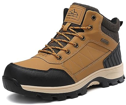 ARRIGO BELLO Chaussure Homme Hiver Bottes Homme Bottine Chaud Fourrées Neige Extérieur De Marche Randonnée Boots Taille 41-46