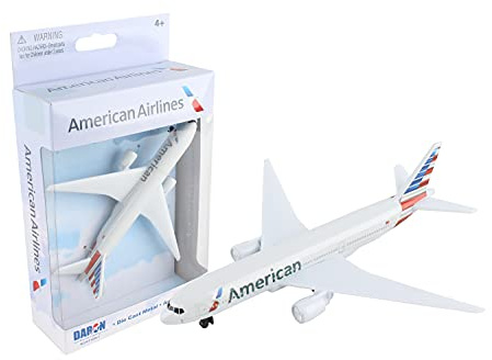 Daron Toy Airplane – American Airlines – Die-Cast Metal Model Airplane Toy with Plastic Parts for Kids Ages 3+
