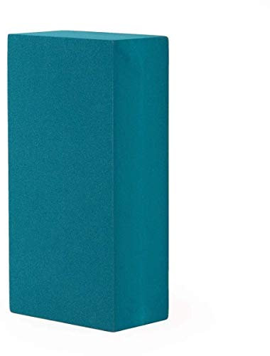 Bodhi Yoga Block ASANA BRICK | Yogablock aus EVA Schaumstoff | Hilfsmittel für Anfänger und Fortgeschrittene | Trainingszubehör für Yoga & Pilates | petrol