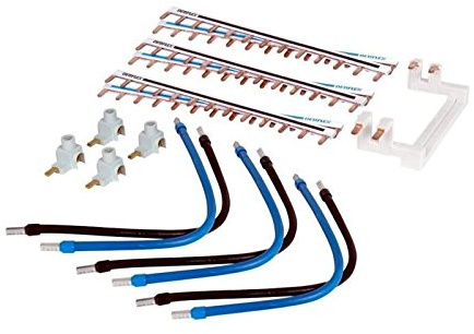 Debflex 707747 - Kit elettrico - Kit di cablaggio - Morsettiera elettrica - Morsettiera di collegamento elettrico - Kit di cablaggio a 2 file