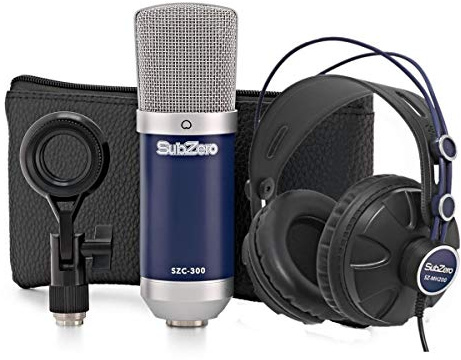 SUBZERO SZC-300 Micrófono y Auriculares, Set