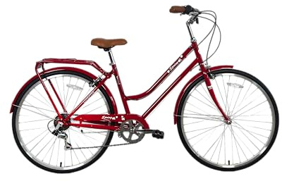 UK Stock Ladies Girls Spring Dutch Style Bike Bicycles 6 Speeds with Warranty Lightweight 700C Ladies and girls