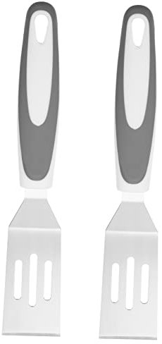 Cabilock 2 paletta per formaggio, spatola multiuso utensili da cucina, in acciaio inox, per formaggio, formaggio, formaggio, pizza al formaggio