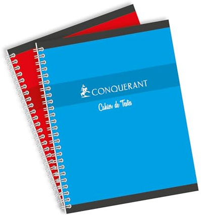 CONQUÉRANT SEPT 100102570 Hausaufgabenheft Teens Schuhe, DIN A5