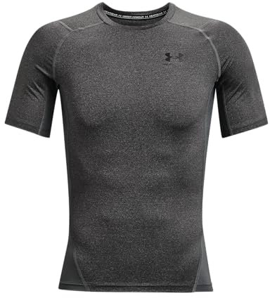 Under Armour Herren UA HG Armour Comp SS, kurzärmliges Funktionsshirt, schnelltrocknendes T-Shirt mit Kompressionspassform