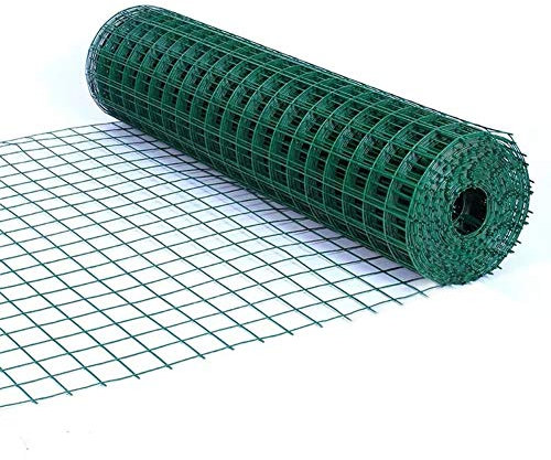 Valla De Construcción Al Aire Libre, Red De Seguridad De Metal, Alambre De Soldadura Recubierto De Vinilo Malla De 6cm Alambre De Bandas para La Avicultura, Barrera Vial