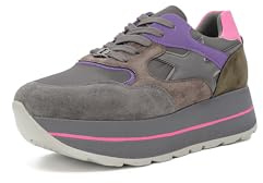 QUEEN HELENA Zapatillas con plataforma, ligeras, casual para mujer X31-29, 37 EU