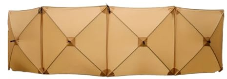 Pare-vent de plage Auvent pare-brise, fournitures de camping, tente plage, pare-vent pliable, bâche pique-nique, auvent d'extérieur(Black)