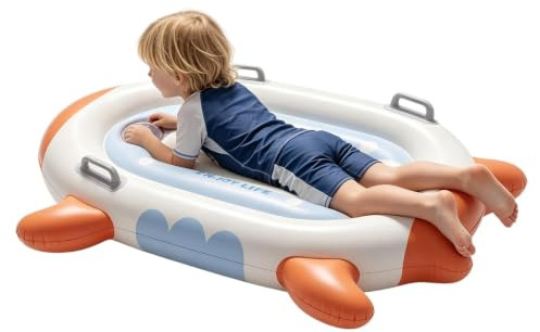 Uppblåsbar simbräda för barn, PVC-pool med handtag | Pool Float Board för simning lärande flygning semester vattenträning sommar fritid barn användning