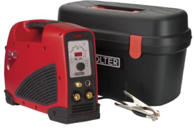 KIT ICONTIG PRO 2220 HF PULSE - Soldadora TIG DC Pulsada 220A, Alta Frecuencia HF, Antorcha TIG SR-26 4m, Versátil TIG/MMA, Diseño Compacto y Resistente,Solter