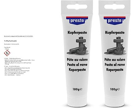 2x 100g PRESTO Kupferpaste