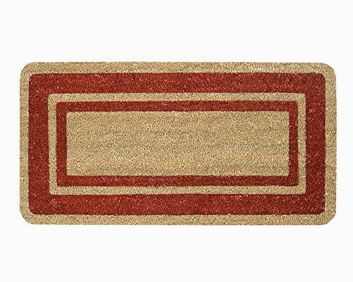 Markotex Zerbino Cocco Fibra Naturale e in Gomma Riciclata (33x60, 33x70,40x70, 40x80, 40x90, 50x100, 60x120, 70x140) (Bordeaux, 40x70)