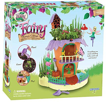 My Fairy Garden — Nature Cottage Toy Figurine and Plant Kit — Grow Your Own Magical Garden with Fairy Isla — Ages 4+