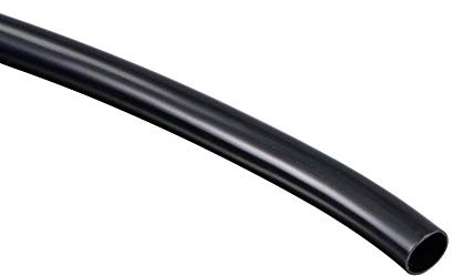uxcell Black PVC Tube Wire Harness Tubing, 1/4-inch(6mm) ID 10ft Sleeve for Wire Sheathing Wire Protection