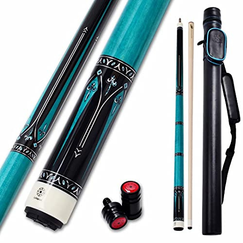 Collapsar Pool Cue with 1X1 Hard Case Low Deflection Technology Billiard Cue Stick Set