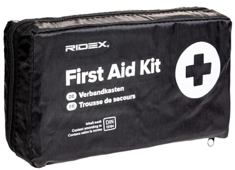 RIDEX Voiture Trousse De Premiers Secours avec pour Auto Camions Moto DIN 13164 First Aid Kit || 3782A0002