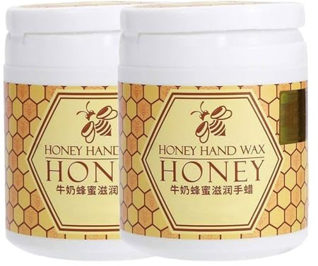 Maschera esfoliante per le mani, maschera per esfoliare le mani, latte e miele idratante, per esfoliare le mani, 170 g (2)