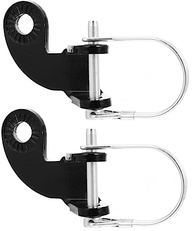 HONMEET 2pcs Bike Trailer Coupler Adapter Pet Trailers Connection Hitch for Bicycle Accessories Easy to Install and Unhitch