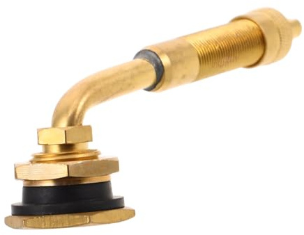 Amosfun Válvula de Neumático para Camiones Tapa Tubeless Resistente Fugas con Diseño de Gran Cavidad para Maquinaria Pesada de Construcción y Forestal Extensor Compatible