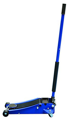 Laser 6734 Low Profile Trolley Jack - 3 Tonne, Black Blue
