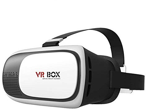 MySixKeen Smartphone 3D VR Box 2e génération avec Lunettes de réalité virtuelle, Manette de Jeu Bluetooth VR, Masque pour Les Yeux en Silicone Confortable, réalité virtuelle, Film visuel HD