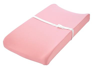 Simple Joys by Carter's Baby 2-Pack Cotton Changing Pad Covers, Pink/Blush, One Size