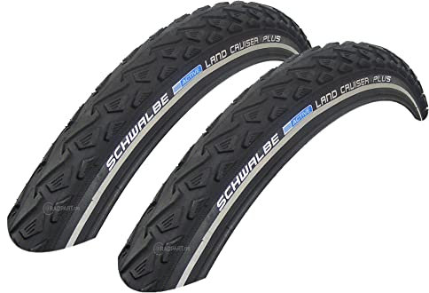 2X Schwalbe Land Cruiser Plus 42-622 Drahtreifen PunctureGuard 28x1.60 Mantel