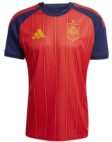 adidas herr Spanien hem skjorta VM 2026 herr kort, Röd/blå, L