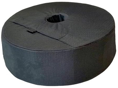 Fzaqwen Base de Paraguas de Peso Garden Parasol Patio Offset Stand Peso Bag de Arena Oxford Batilver Base Paraguas para El Césped