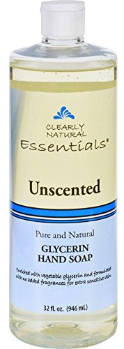Clearly Natural Liquid Glycerine Hand Soap Refill Unscented Unscented 32 Oz (Pack of 2)