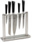 Mercer Culinary M19100 Zum 6-Piece Knife Block Set, Stainless Steel, 31.4 x 10.6 x 36.2 cm