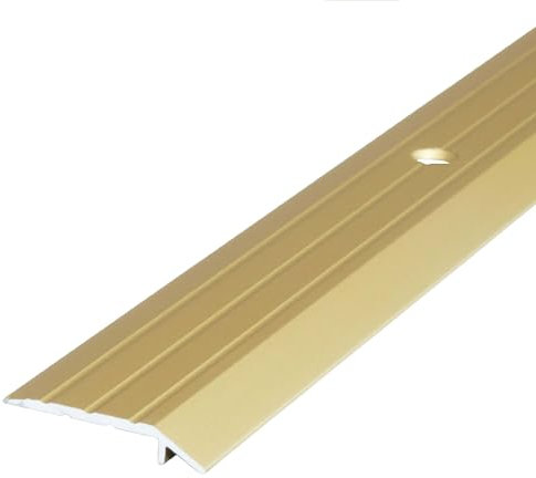Dalsys Transition Profile Height Compensation 3.5 mm 90cm x 30mm for screwing Including Fastening Material, Made of Aluminum, Gold