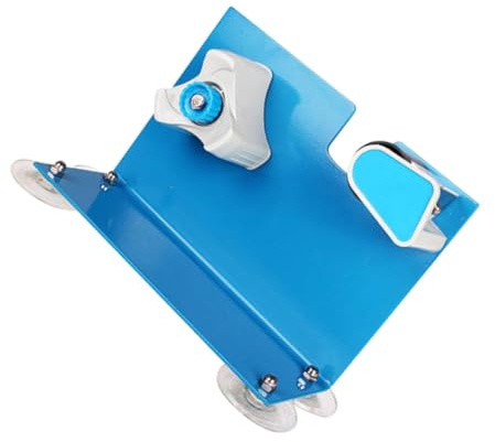 LALAFINA Distributore di Nastro Adesivo per Imballaggio Ventosa Utensile per Taglio del Nastro Leggero 23X14X55 CM Supporto Stabile per Uso Domestico e Ufficio