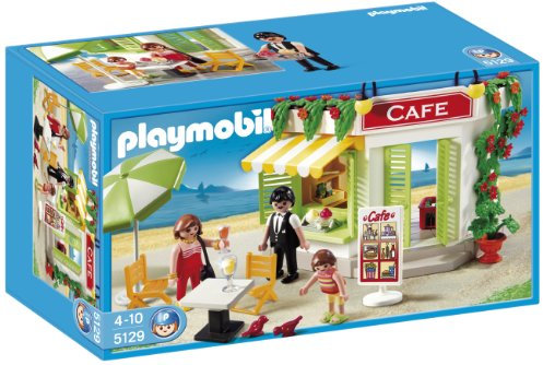Playmobil 5129 - Jeu de Construction - Café du Port