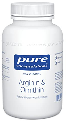 Pure Encapsulations Arginin & Ornithin Kapseln, 90 St. Kapseln