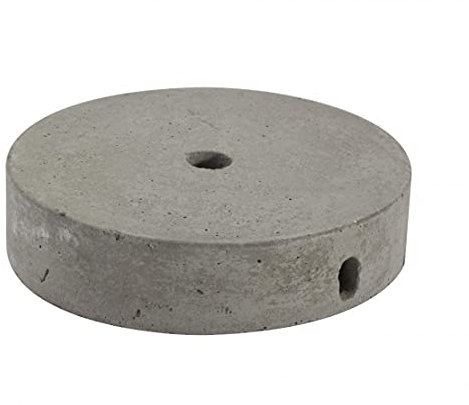 CHACON Rosace Plafond Béton - Béton