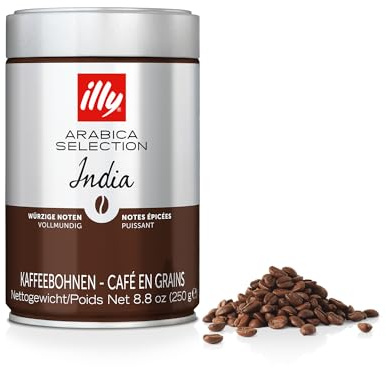 illy Arabica Selection Indien - 250g Kaffeebohnen, 100% Arabica