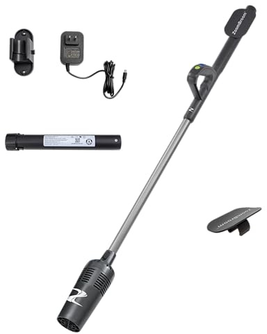 ZoomBroom Lightweight Air Broom with Ergonomic Handle – Powerful, Controlled Airflow for Easy Debris Removal at Home, Patios, Pickleball Courts, RVs, and All Outdoor and Indoor Activities