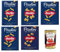 Barilla Piccolini Pasta Testpaket -MINI - FUSILLI - FARFALLE - PENNE - PIPE - TORTIGLIONI 5x 500g + Italian Gourmet polpa 400g