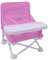Nomady Kids - Silla Elevadora Portátil Infantil/Trona Viaje con Bandeja - Bebes 6 a 36 Meses (Rosa)
