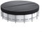 Cubierta redonda impermeable de fácil manejo, diseñada para adaptarse y proteger de forma segura tu piscina (8 pies)