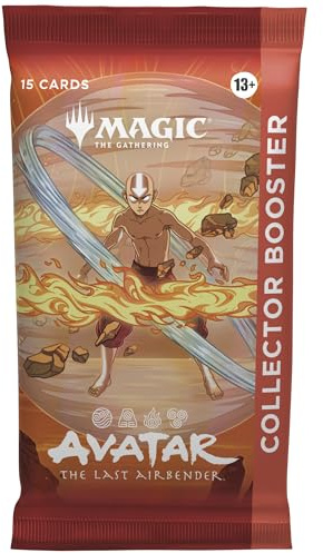 Magic: The Gathering | Avatar: The Last Airbender Collector Booster | 1 Pack of 15 Cards | Collectible Card Game